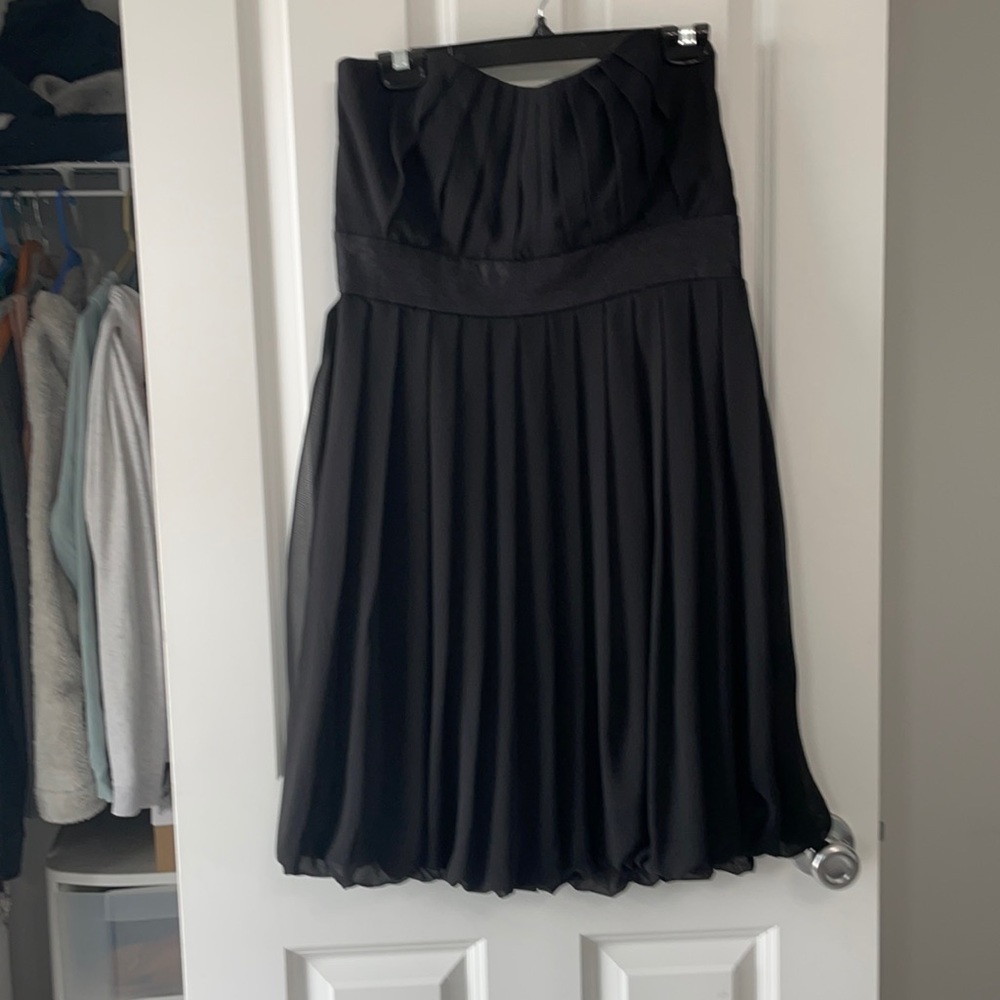 Black cocktail dress